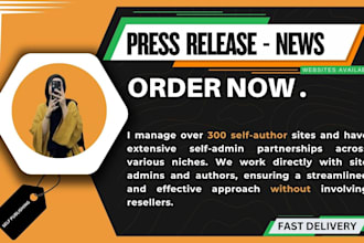 do premium SEO guest posts and press release distribution