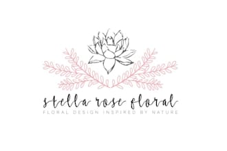 make superior minimalist floral logo