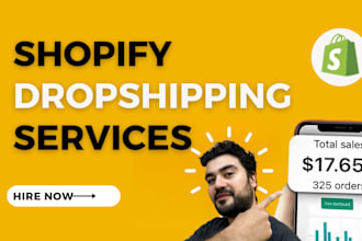 create a passive income shopify store for any business