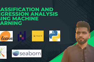 do regression and classification analysis using machine learning and python