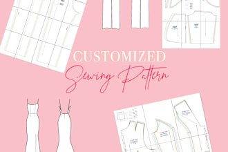 create your customized digital sewing pattern