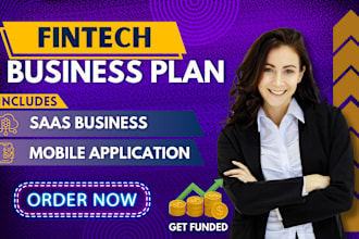 business plans for startups in saas, mobile apps, forex, and fintech