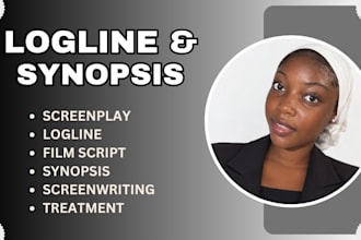 write a logline synopsis for your screenplay movie script film script