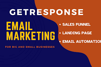 getresponse email campaigns, getresponse landing page getresponse sales funnel
