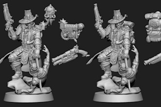 sculpt printable art custom 3d sculpting for miniatures and creatures