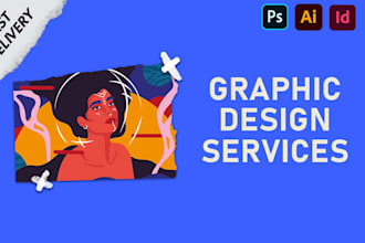 be your professional graphic designer, creating designs that compel your vision