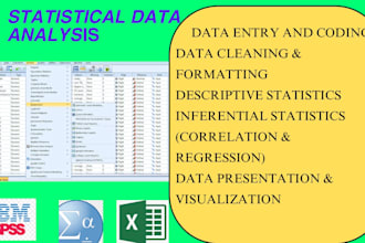 do spss data analysis, correlation, regression, survey data analysis