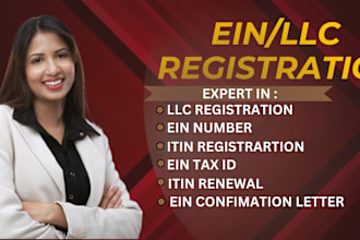 get your USA ein number and itin individual taxpayer number  for tax purposes