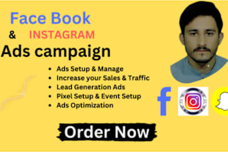 be your facebook and instagram ads for leads and sales