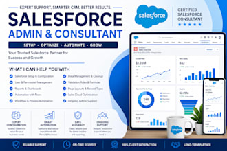 be your salesforce admin and consultant