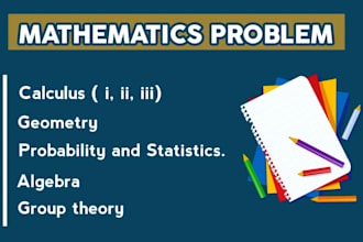 tutor you algebra, statistics, calculus, trigonometry and college math