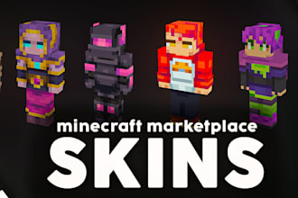 transform your skin into minecraft