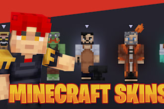 transform your skin into minecraft