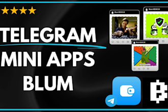 develop telegram mini app, notcoin, tapswap, telegram game, tap game, mini game