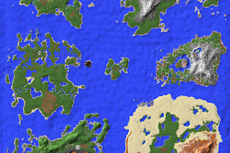 create a custom minecraft world painter map for you