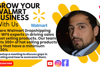walmart dropshipping and wfs, boost sales upto 50k USD