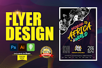 make professional, corporate, business flyer, brochure designs