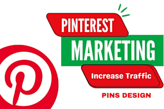 manage shopify and  ecommerce website with pinterest marketing