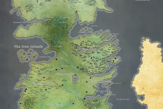 create high quality fantasy maps