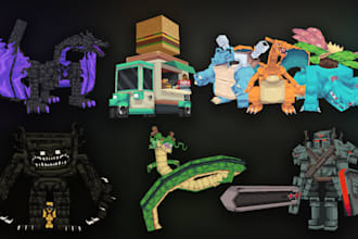 make blockbench entity models for your minecraft project