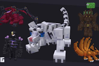make bosses and entities for your minecraft