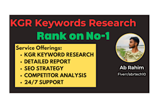 low competition kgr keyword research to rank no 1