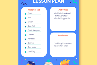 do pgce assignments, lesson plans, and write assignments for high school