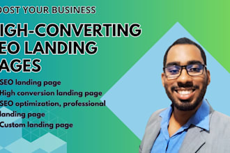 boost your business with high converting SEO landing pages