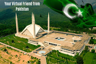 handle anything for you from islamabad pakistan