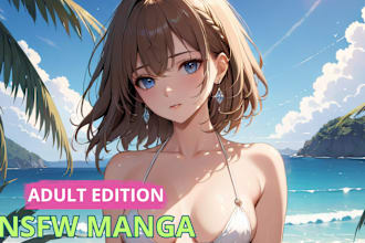 create nsfw manga image with generative ai