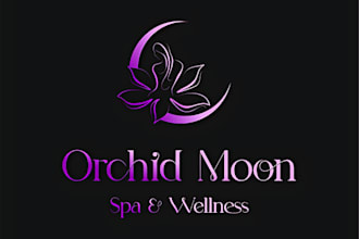 do modern professional spa and esthetics logo design