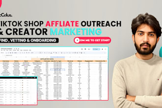 find and recruit tiktok shop affiliates to grow your sales affiliate outreach
