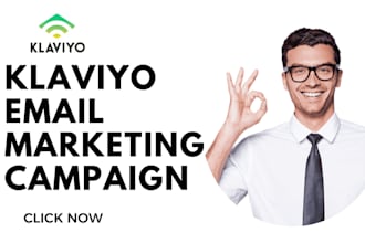 setup klaviyo email marketing campaign and klaviyo automation workflow