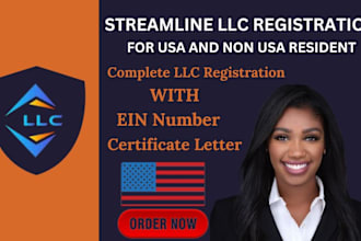 do US llc registration get ein number tax id boi report for non US resident