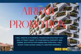 do airbnb promotion in social media to get more booking and marketing