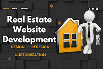 build high quality real estate website, idx website, SEO development, carrot web