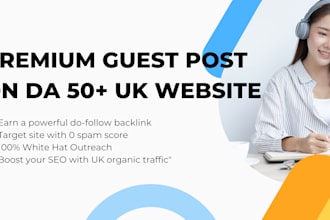 do UK guest post on da 50 website