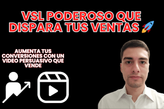 vsl persuasivos para cursos, productos digitales y servicios