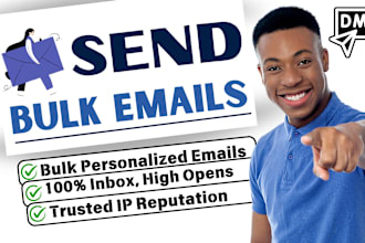 send bulk email blast, send mass emails, bulk email campaign, cold email no spam