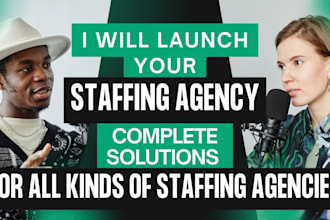 launch your niche staffing agency, complete solutions