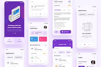 create job portal app, job listing app, job search app, job board app