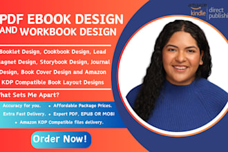do lead magnet design workbook design booklet and ebook design for amazon kdp