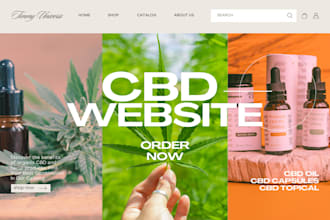 create affiliate and ecommerce cannabis, vape, cbd website