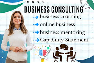 be your capability statement business marketing strategy consultant coach llc