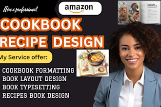 design format layout cookbook cover recipes book nutritional diet ebook recipes