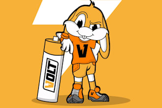 design genius bold a mascot logo