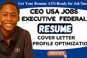 write ats federal resume, executive, military resume