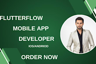 build flutter flow app for ios and android