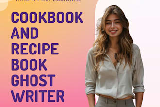 ghostwrite high quality cookbook blogs recipes recipe book ebooks and guides