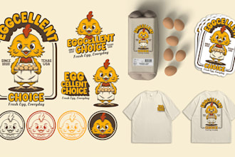 create awesome cartoon retro mascot design